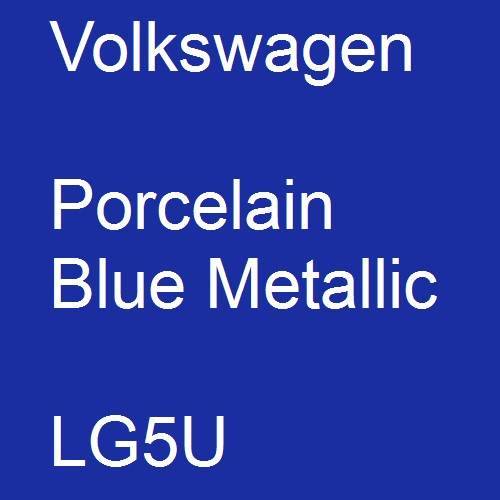 Volkswagen, Porcelain Blue Metallic, LG5U.